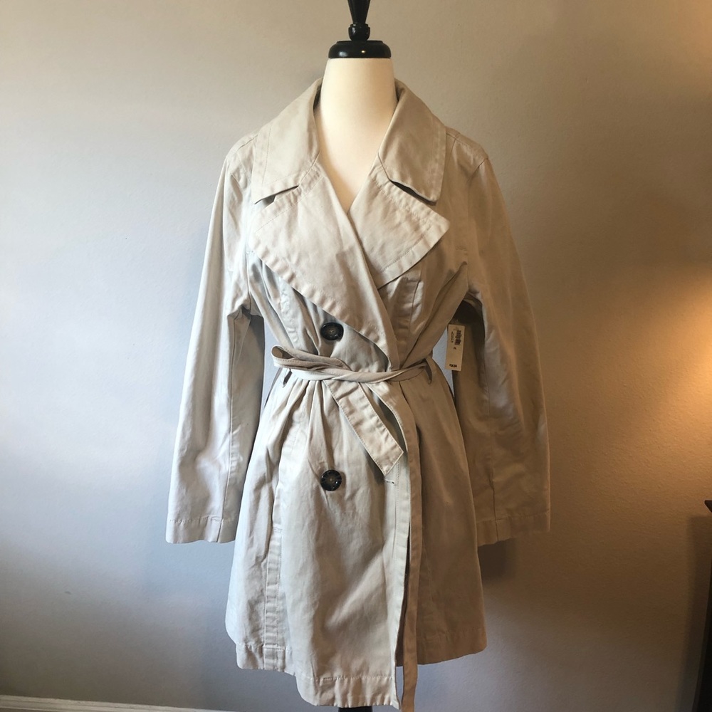 Old Navy Khaki Trench Coat